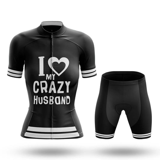 Love My Crazy Husband - Women's Cycling Kit