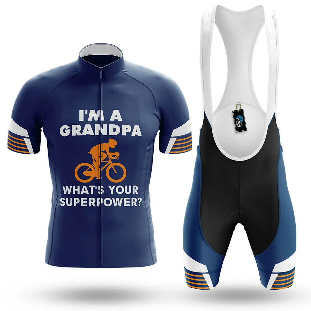 Superpower - Navy - Men's Cycling Kit