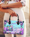 Saltwater Heals Everything Turtle Leather Handbag