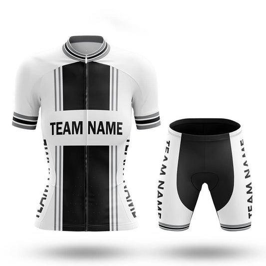 Custom Team Name M4 Black - Women's Cycling Kit