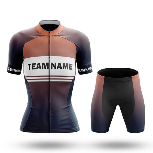 Custom Team Name S2 Cream - Women's Cycling Kit