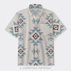 Aztec Pattern Design Button Up Shirts_3
