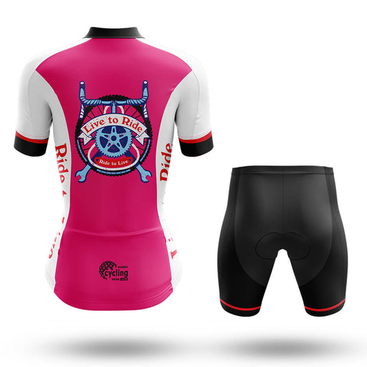 Live to Ride - Women's Cycling Kit