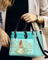 She Is A Mermaid Leather Handbag