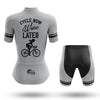 Cycle Now Wine Later - Women's Cycling Kit