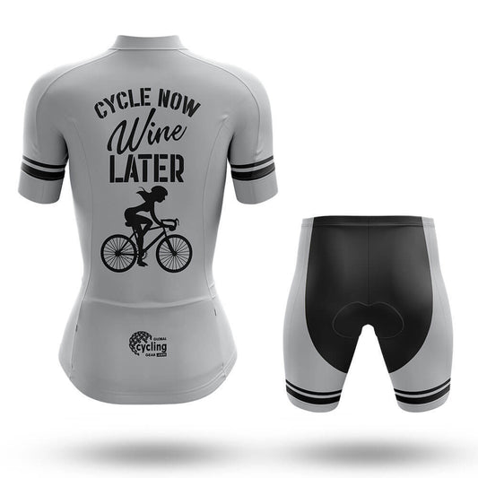 Cycle Now Wine Later - Women's Cycling Kit