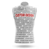 Custom Design Men's Sleeveless Cycling Jersey