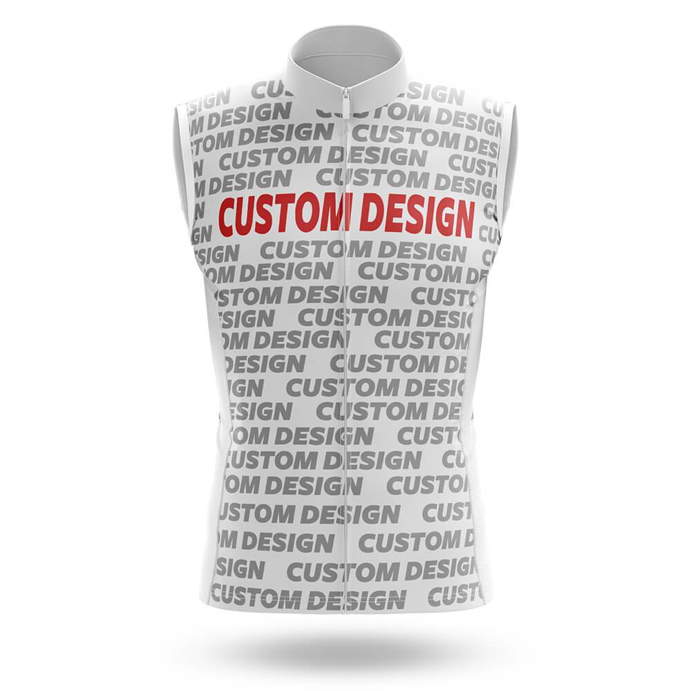 Custom Design Men's Sleeveless Cycling Jersey