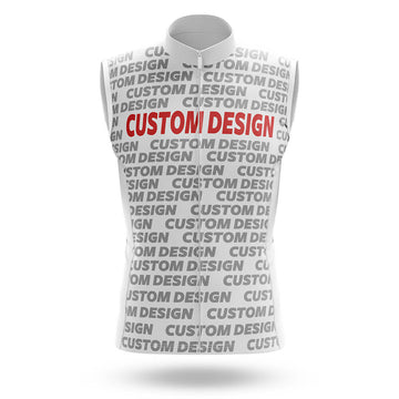 Custom Design Men's Sleeveless Cycling Jersey