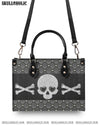 DIAMOND SKULL LEATHER HANDBAG - YHHN2008242