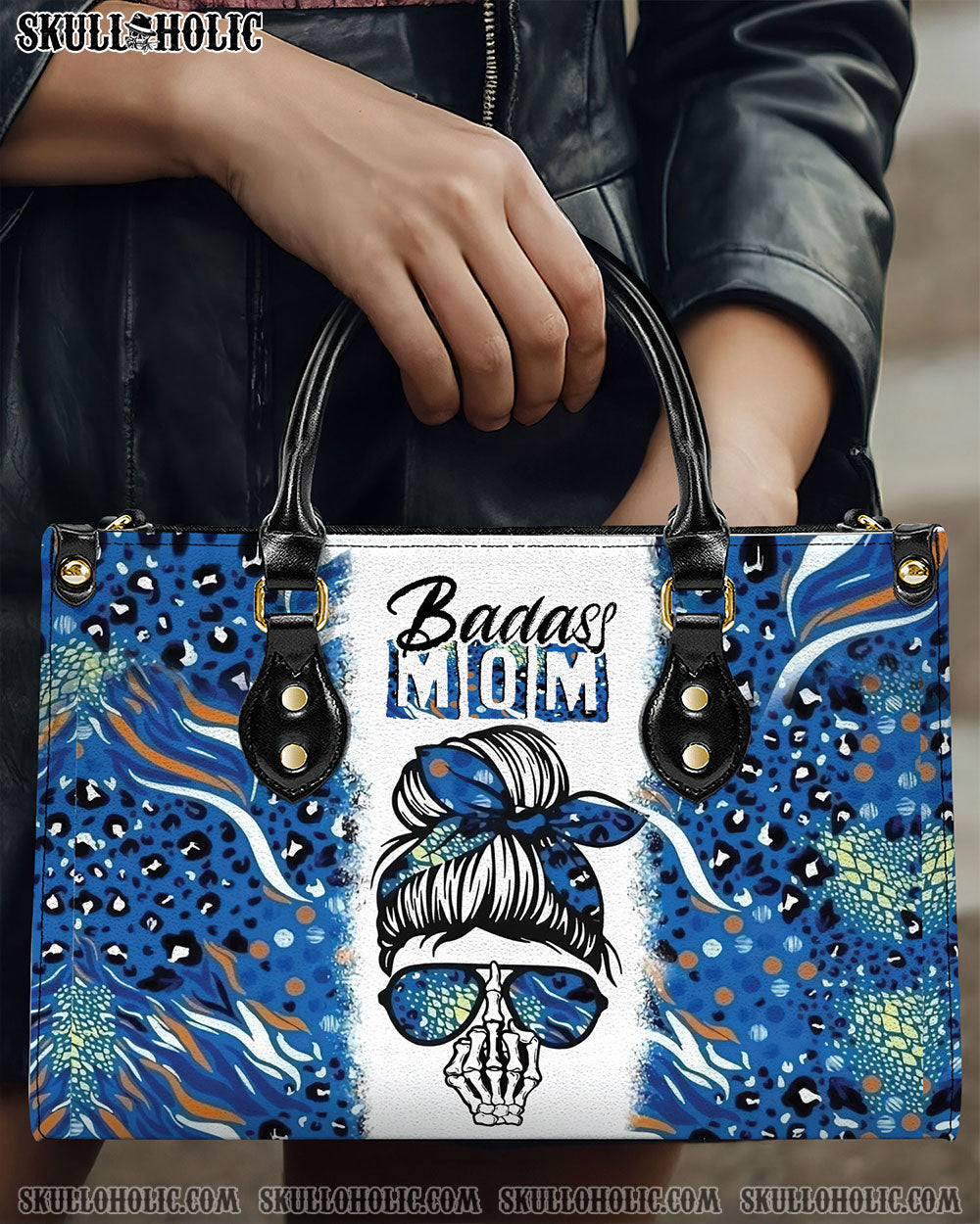 B MOM MESSYBUN LEATHER HANDBAG - YHLN1311244