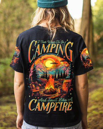 I JUST WANT TO GO CAMPING ALL OVER PRINT - TLTR1705231