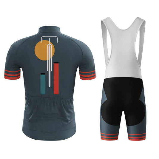 Bikehaus Men's Cycling Jersey Set, Road Bike Cycling Kit for Men, Biking Outfit, Bicycle Suit, Team Racing Uniform
