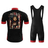 Jesus Is My Savior Men's Cycling Jersey Set, Road Bike Cycling Kit for Men, Biking Outfit, Bicycle Suit, Team Racing Uniform
