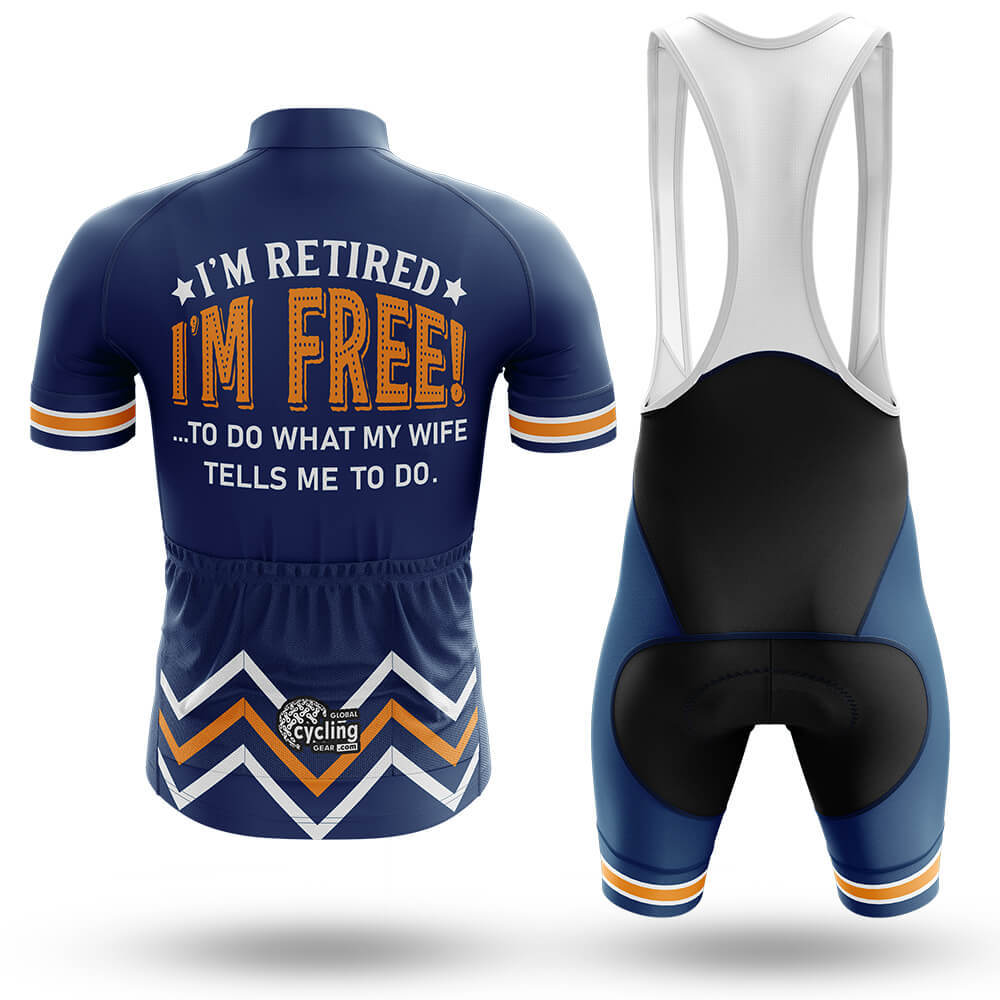 I'm Retired V7 - Men's Cycling Kit