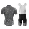 Grey Camo Men's Cycling Jersey Set, Road Bike Cycling Kit for Men, Biking Outfit, Bicycle Suit, Team Racing Uniform