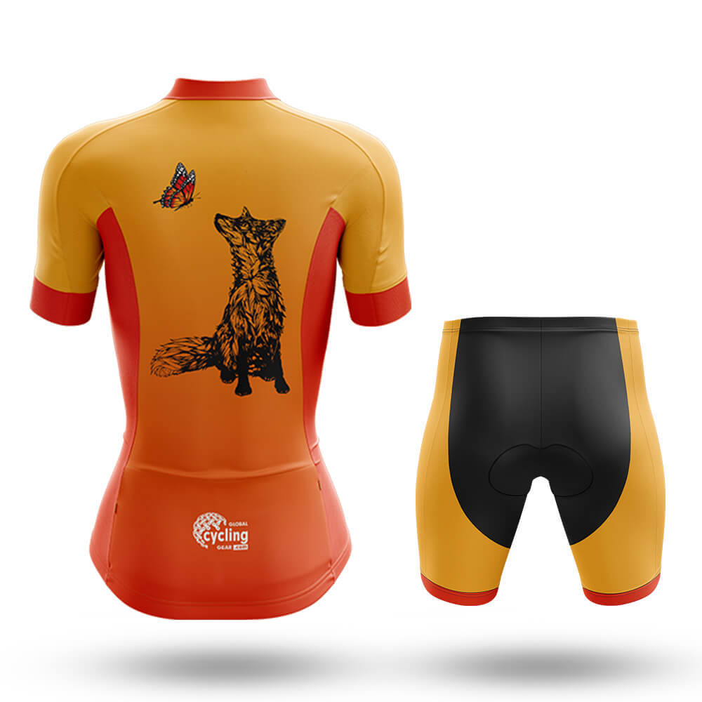 Fox and Butterfly - Women's Cycling Kit
