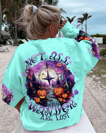 NOT ALL WHO WANDER ARE LOST COMPASS HALLOWEEN ALL OVER PRINT - TLNT1808233