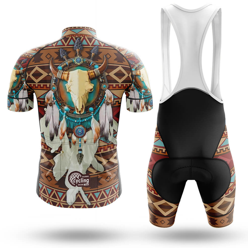 Native Bison Skull - Men's Cycling Kit