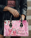 I'M Walkin' On Sunshine Flip Flops Leather Handbag