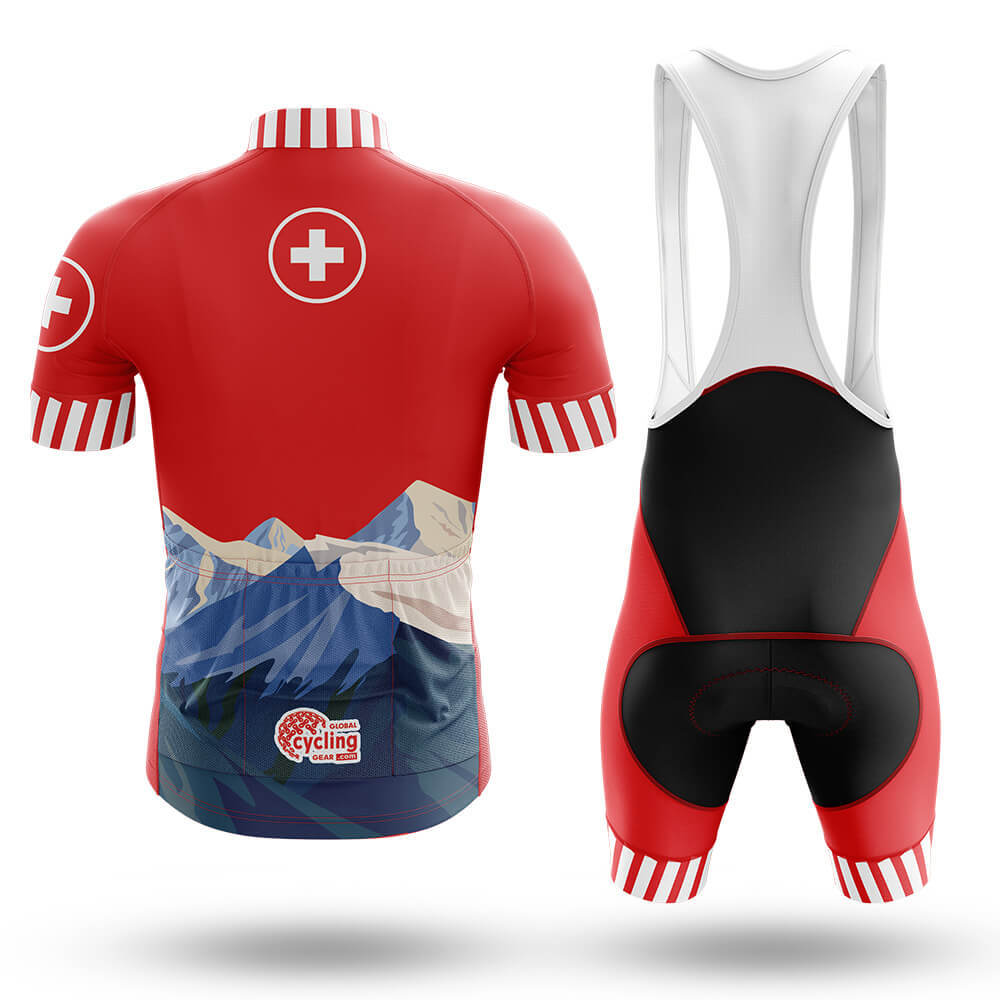 Swiss Alps Switzerland - Men's Cycling Kit