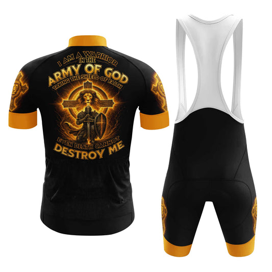 Army Of God Men's Cycling Jersey Set, Road Bike Cycling Kit for Men, Biking Outfit, Bicycle Suit, Team Racing Uniform