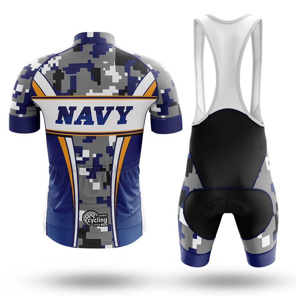 Navy Camo Veteran - Men's Cycling Kit
