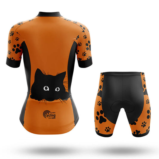 Peek A Boo Cat - Women's Cycling Kit