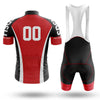 BigCrowns | San Diego State Cycling Short Sleeve Custom Name Cycling Kit