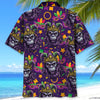 Mardi Gras Bigfoot Hawaiian Shirt