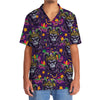 Mardi Gras Bigfoot Hawaiian Shirt