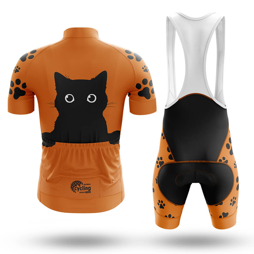 Peeking Black Cat - Men's Cycling Kit