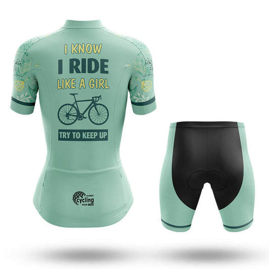 Like A Girl V6 - Women's Cycling Kit