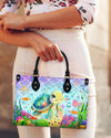 Sea Turtle Leather Handbag