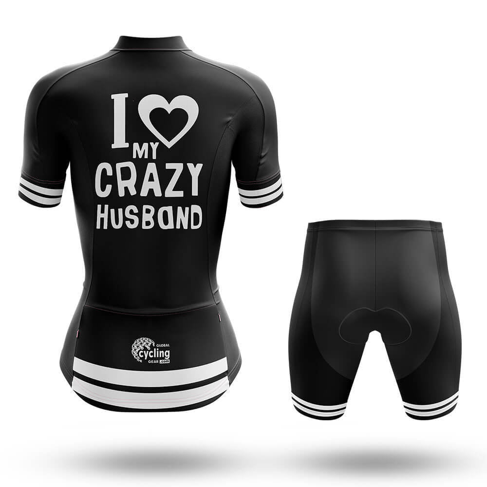 Love My Crazy Husband - Women's Cycling Kit
