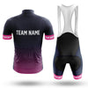 Custom Team Name S1 Pink - Men's Cycling Kit