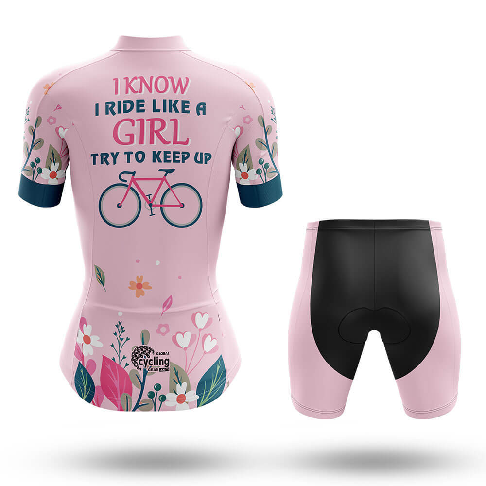 Like A Girl V4 - Women - Cycling Kit