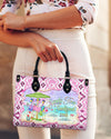 Sandy Toes Sunkissed Nose Leather Handbag