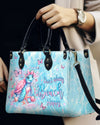 Don'T Worry Beach Happy Turtle Leather Handbag