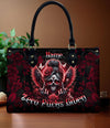 ZERO F GIVEN  SKULL MESSY BUN LEATHER HANDBAG  - TLNO2810244