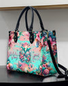 Dolphin Is My Spirit Animal Leather Handbag