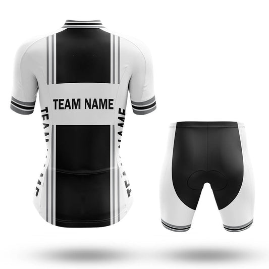 Custom Team Name M4 Black - Women's Cycling Kit