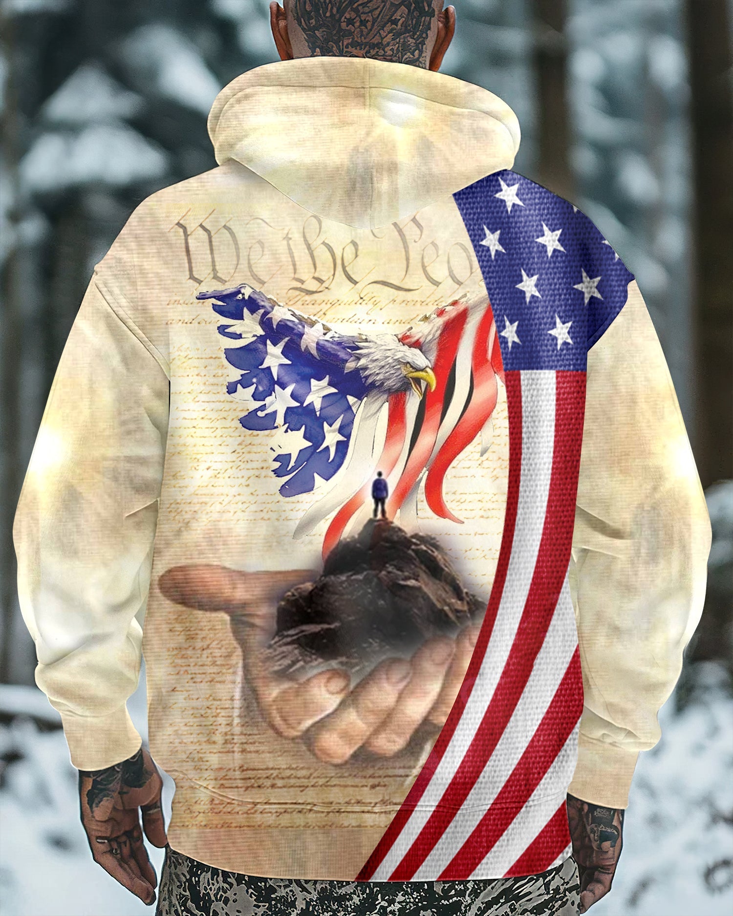 Standing On The Peak All Over Print Shirt