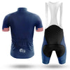 USA V2 - Navy - Men's Cycling Kit