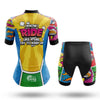 Like A Girl Comic - Women's Cycling Kit