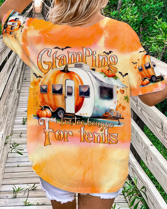 GLAMPING I'M TOO BOUGEE HALLOWEEN ALL OVER PRINT - TLNT2507231