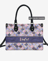 Bigcrowns SPARKLES MERMAID PATTERN LEATHER HANDBAG W2903241