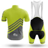 USA S4 Lime Green - Men's Cycling Kit