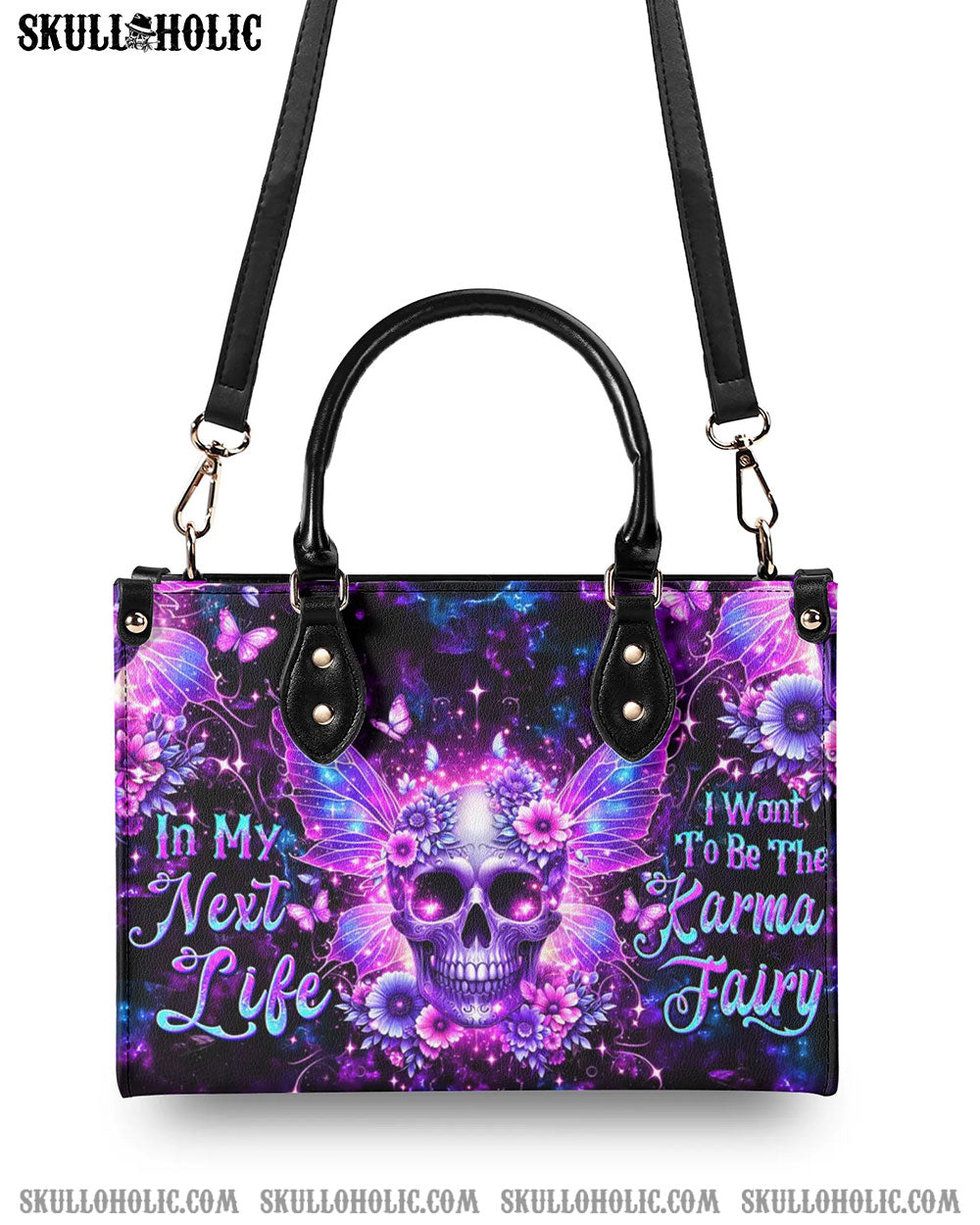 KARMA FAIRY LEATHER HANDBAG - YHDU2406244