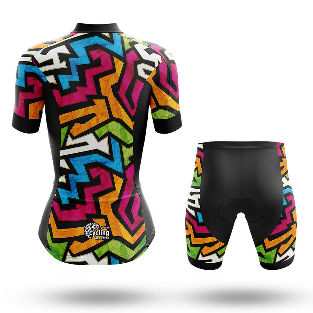 Graffiti - Women - Cycling Kit